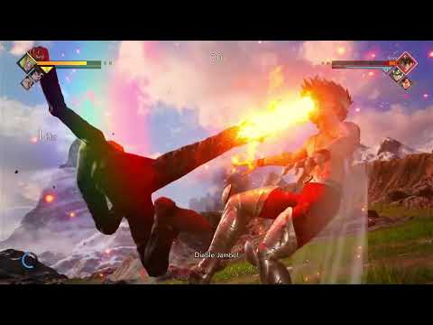 LUFFY VS SEIYA JUMP FORCE GAMEPLAY IN 4K