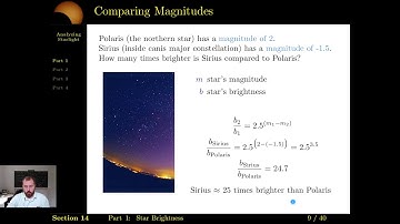 14 Analyzing Starlight Part 1 Star Brightness