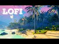 lofi music &amp; ocean sounds 🎵 summer beats to relax/study to