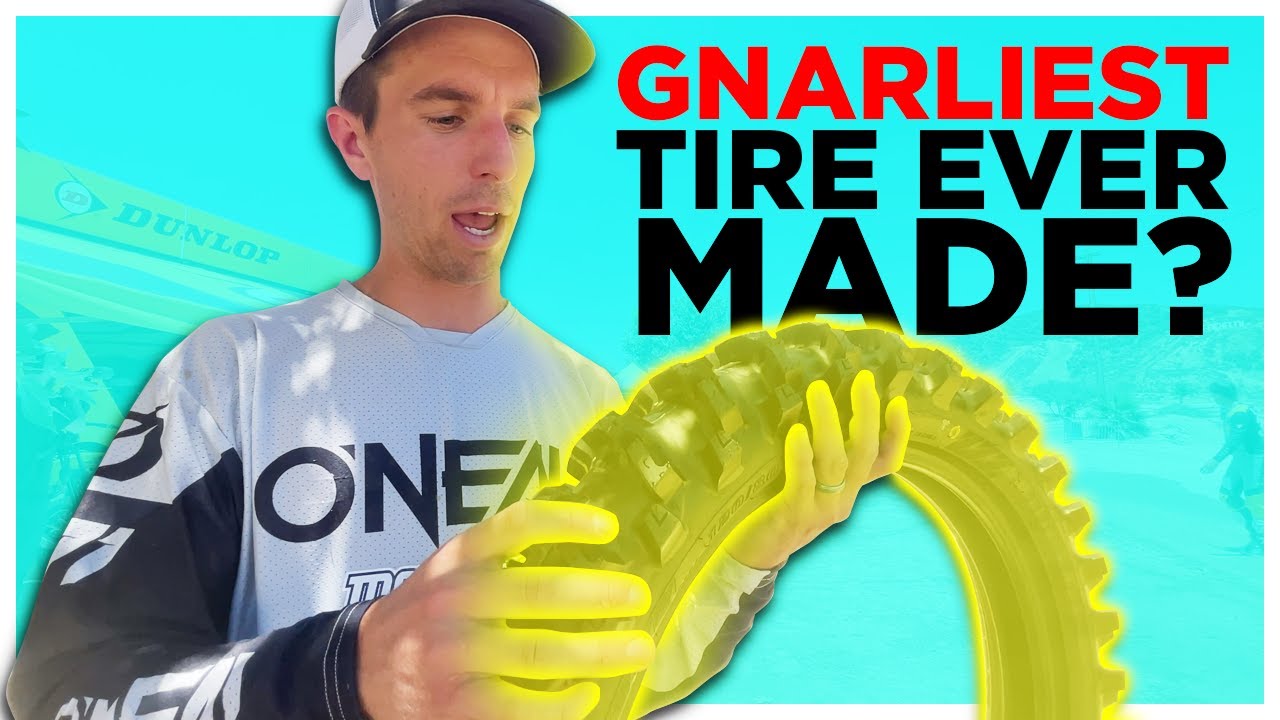 Testing the GNARLY Dunlop tire that Eli Tomac used at Southwick! – Motocross Motion Journal