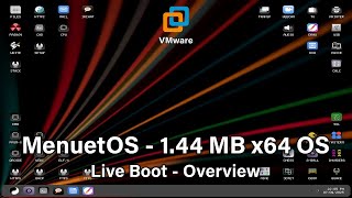 MenuetOS : The 1.44 MB 64-bit Operating System