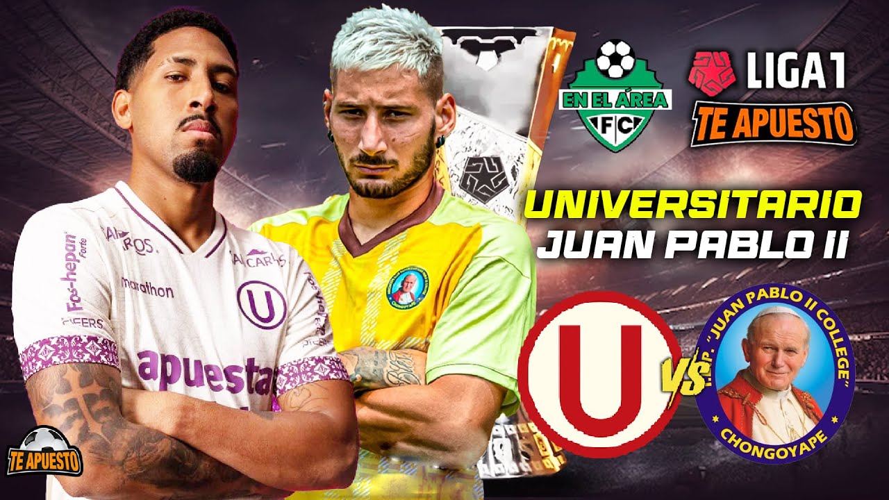 🔴 En vivo │ 🟡 Universitario 🆚 ⚫ Juan Pablo II | 🏆 Torneo Clausura │ 📆 ...