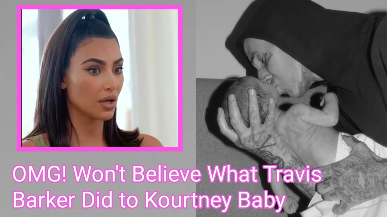 OMG! You Won't Believe What Travis Barker Did to Kourtney Kardashian's