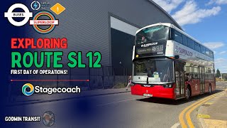 I explored BRAND NEW Route SL12 on it's FIRST DAY!