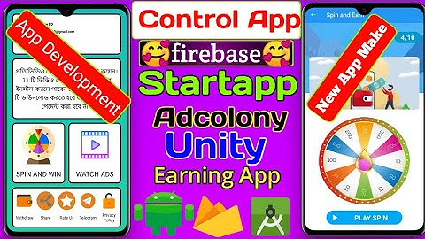 Spin & Watch Video App।।High Quality Earning App।।android studio।। source code।।Online Tips।।
