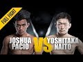 ONE: Full Fight | Joshua Pacio vs. Yoshitaka Naito | Crowning Of A New Champion | September 2018