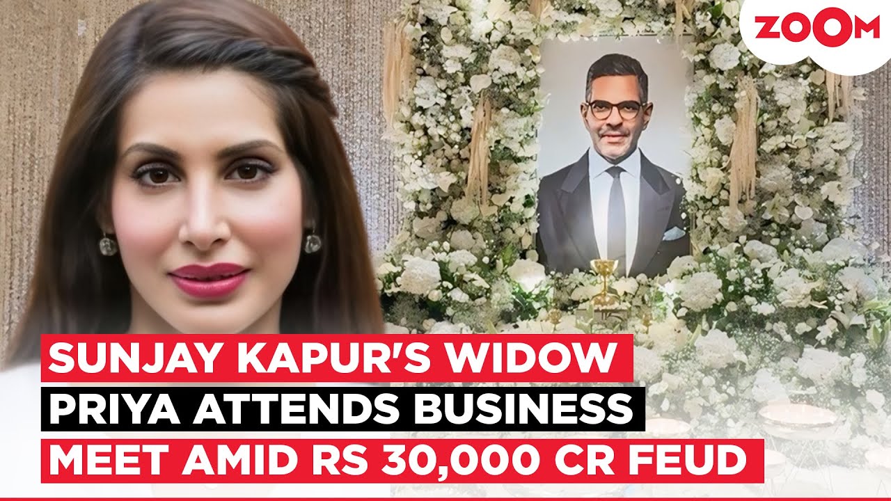 Sunjay Kapur's widow Priya Sachdev's BIG move amid Rs 30,000 CR feud with Karisma Kapoor's kids