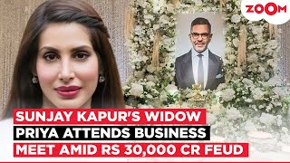 Sunjay Kapur's widow Priya Sachdev's BIG move amid Rs 30,000 CR feud with Karisma Kapoor's kids