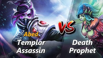 How to Templar Assassin mid vs Death Prophet (feat. Abed) | First 10 minutes