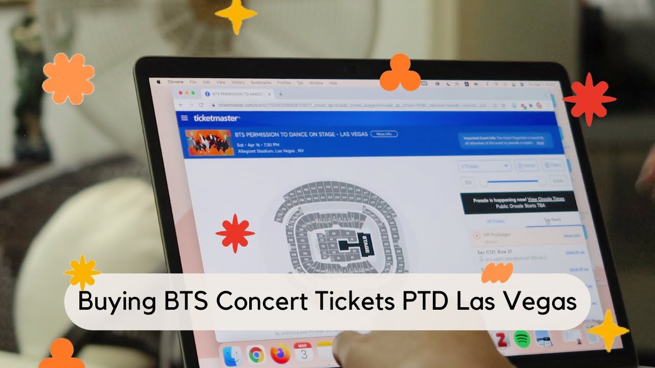 How I got tickets to the BTS PTD Concert in Las Vegas 🎫 | atgillian