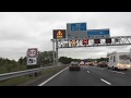 Driving on the m5 m42  m6 motorways from worcester to catthorpe interchange uk