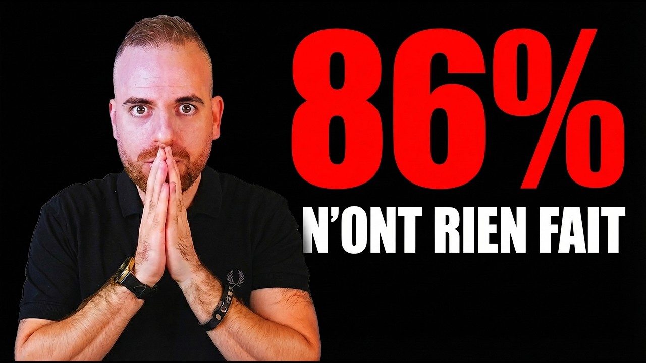 86% des gens IGNORENT l'IA. Voici ce que les 14% restants ont compris avant tout le monde.