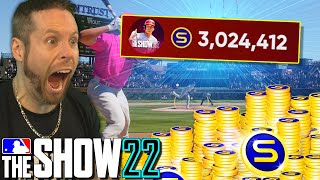 I bought 3 MILLION STUBS on MLB the Show 22