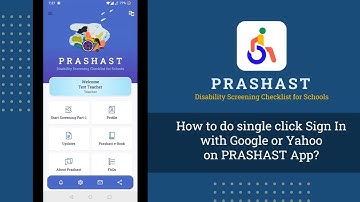 Prashast App: Registration Process