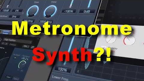 Metronome Synth?! | Logic Pro X