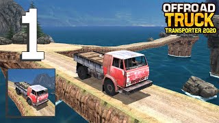 Off-Road Truck Transporter 2020 Gameplay Walkthrough [Android, iOS Game] part 1 screenshot 1