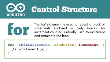 Arduino Comparison Operator & Control Structure
