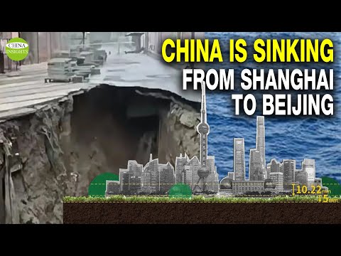 Sinking happens anytime in China: Over-exploitation of coal and groundwater...floods worsening it