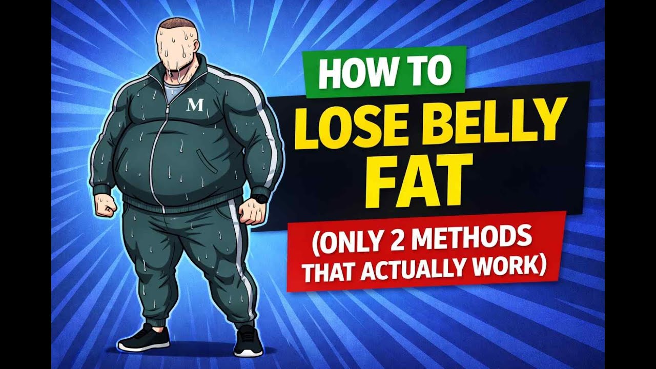 How to Lose Belly Fat (Only 2 Methods That Actually Work)
