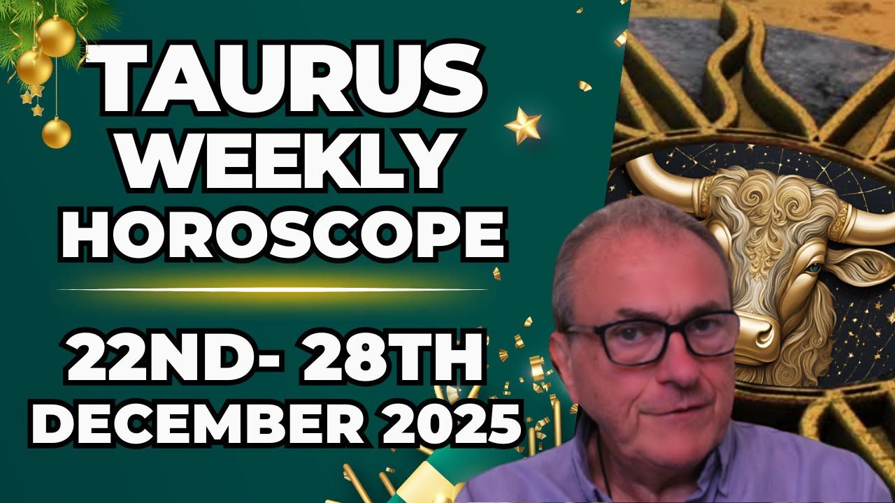 Taurus Weekly Horoscope ♉ Dec 22–28, 2025 | Patrick Arundell Astrology