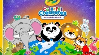 Crayola Colorful Creatures "Budge Casual Education" Learning Animals Game Videos