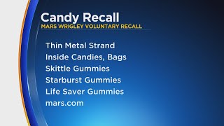 Mars Wrigley recalls several gummy products