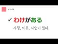 독학 일본어 [중급 1] 21 わけがある