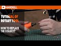New tutorial for Rotary Tool-How to replace the collect?#hardell #diy