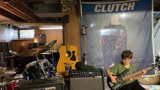 Clutch. Seven Jam using the looper on the bass guitar...
