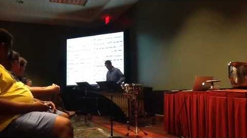 Texas All State 2014 Two Mallet Etude