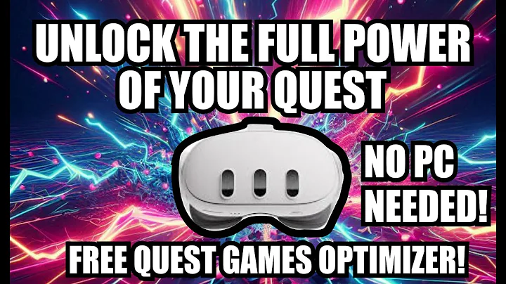 Improve Quest 3 Graphics With This Free App! (No PC Needed)