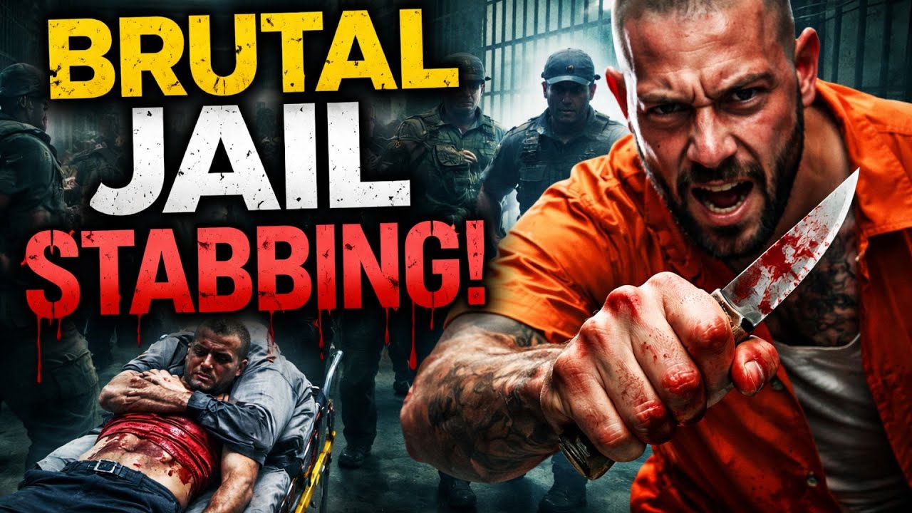 “BRUTAL Jail Stabbing Caught on Camera – Inmate Fights for Life in SF County Jail!