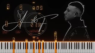 Video thumbnail of "PANICO - Lazza (TUTORIAL Piano) + Spartito"