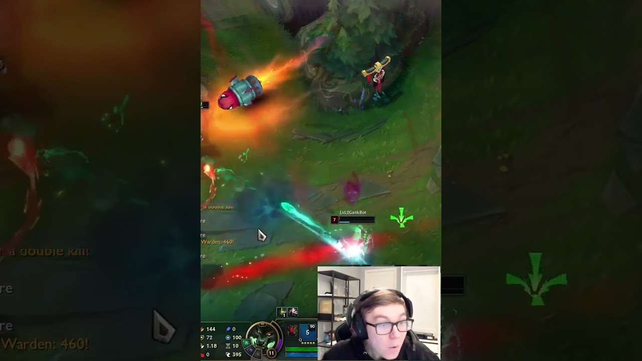 Woof Woof Tristana - Lol Diff short 