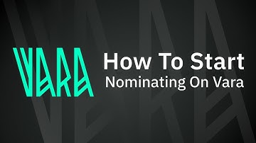 How to start Nominating with your VARA Tokens