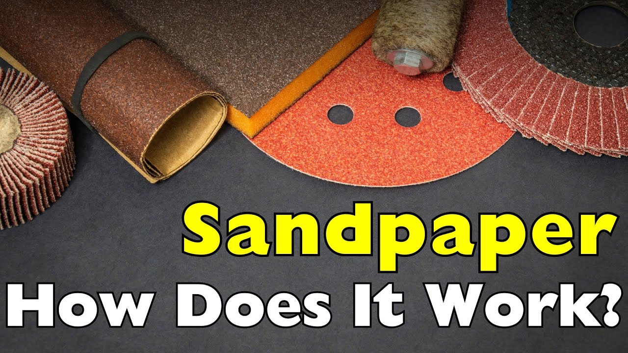Understanding How Sandpaper Works and Shapes Surfaces - YouTube