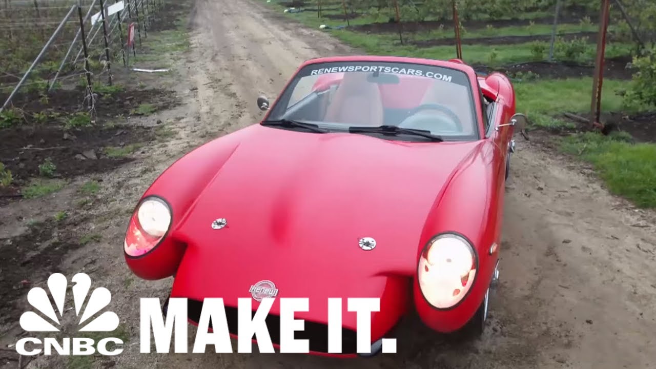 ⁣This Car Made From Hemp Cannabis Is Stronger Than Steel | CNBC Make It.