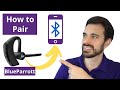 How to Pair BlueParrott M300-XT Bluetooth Wireless Headset to Mobile Phone