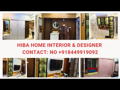 Fully Loaded 2BHK Interiors | Ramkey truspace aspire Balnagar by Hiba Home InteriorDesigner#trending