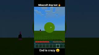 What Happens If You Fall on THIS Block? 😱 Minecraft” #shorts