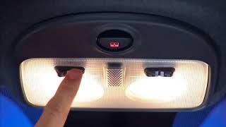 Interior Lighting-How to control the inside car lights in 2018 Fiat 500