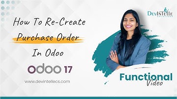 How To Re-Create Purchase Order In Odoo