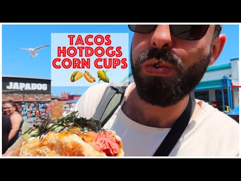 Video: Essen am Santa Monica Pier in Santa Monica