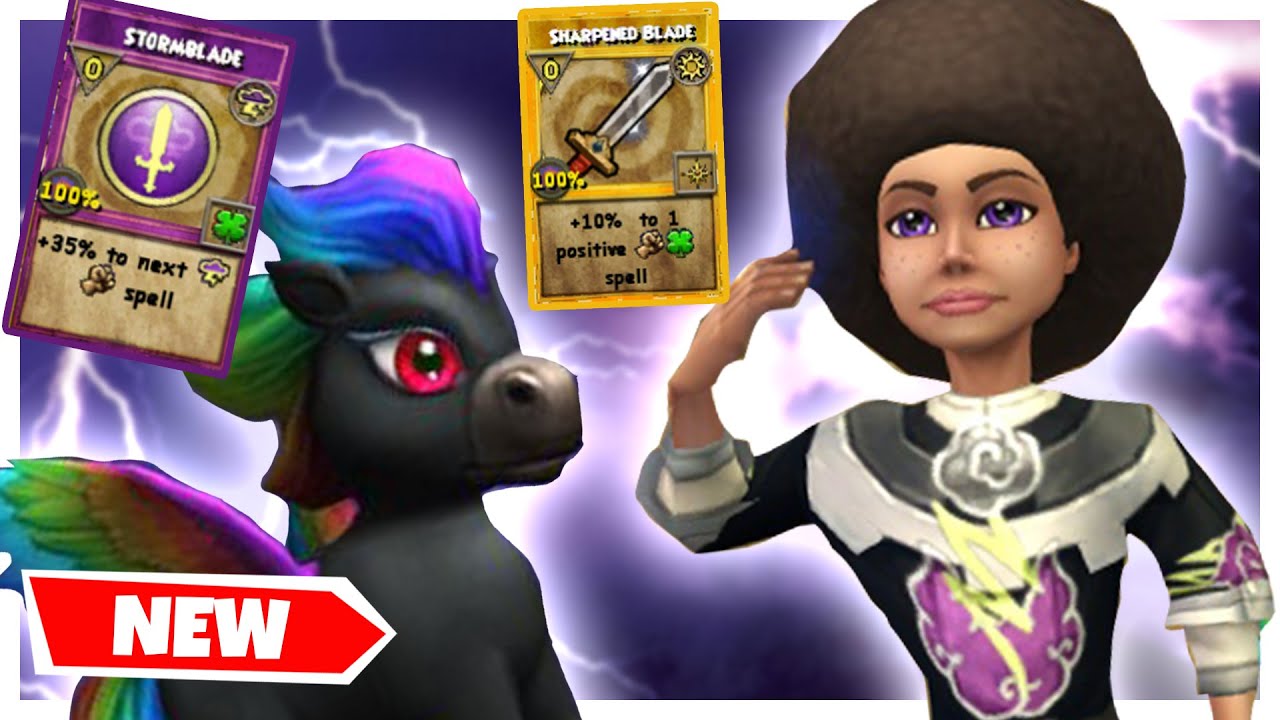 *NEW* ONE SHOT LEGENDARY STORM STRAT!! Wizard101 PvP