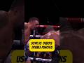 Oleksandr Usyk vs Daniel Dubois duoble Punches #boxing #boxingshorts #boxinghighlights