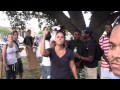 Unhinged #JusticeForTrayvon Protesters Scream at Brandon Darby in Houston