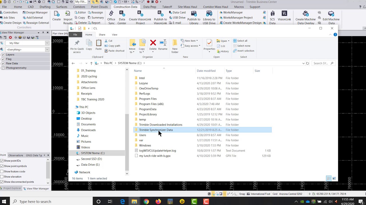 Road XML to Trimble SiteWorks YouTube
