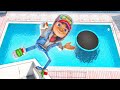 GTA 5 Ragdolls JAKE Subway Surfers TRAMPOLINE Jumps/Fails Superheroes #4 (Physics &amp; Funny Moments)
