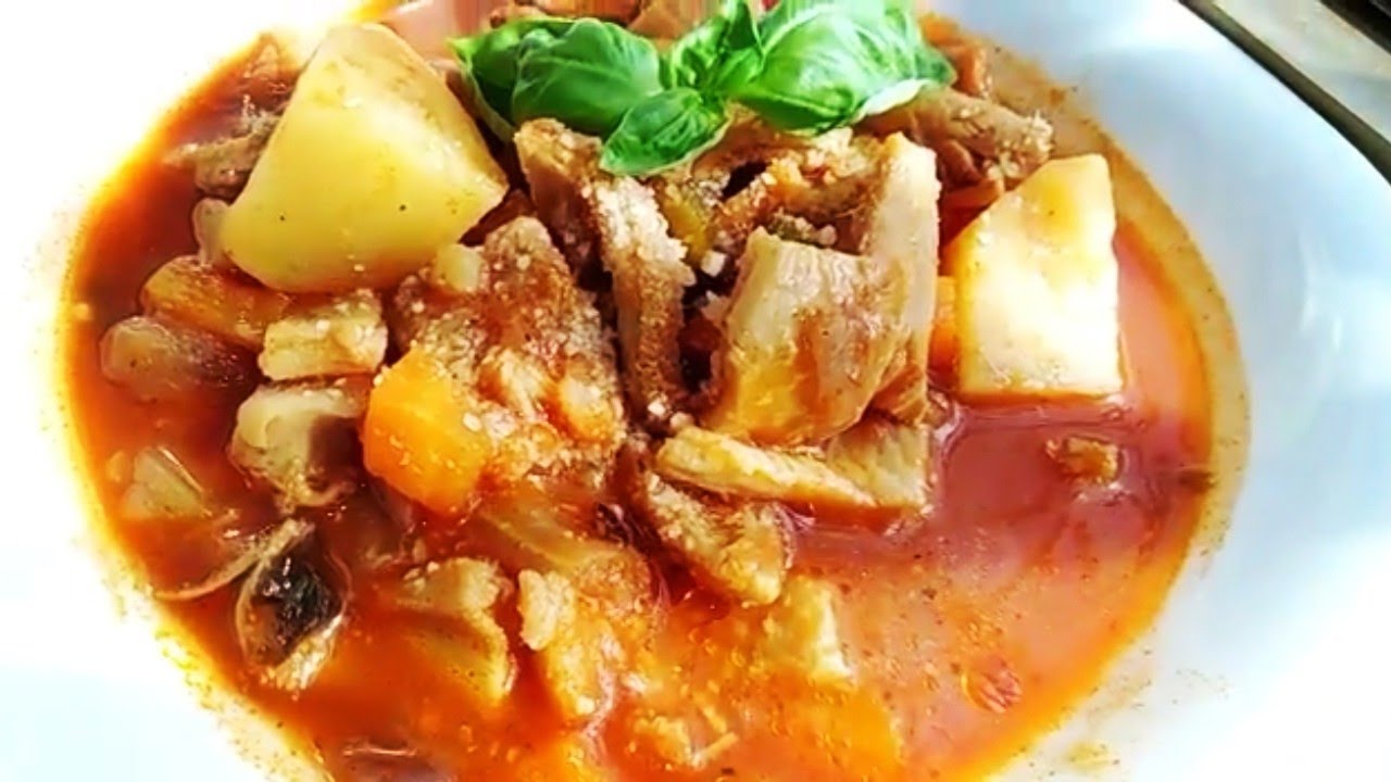 trippa con patate al sugo 😉
