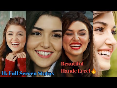 Hande Ercel 4k Full Screen Status❤|| Beautiful Hayat Whatsapp Status || Love Status❤